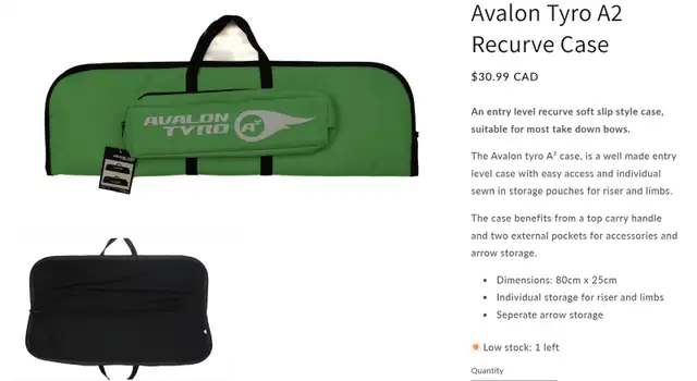Takedown recurve bow soft case | Étui souple pour arc recurve dé in Other in Gatineau - Image 5