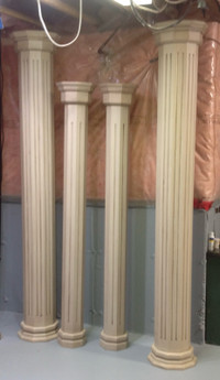 Wooden columns