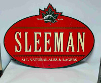 Vintage Sleeman Brewery Advertising Sign