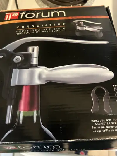 Forum Connoisseur Corkscrew with Stand, View more