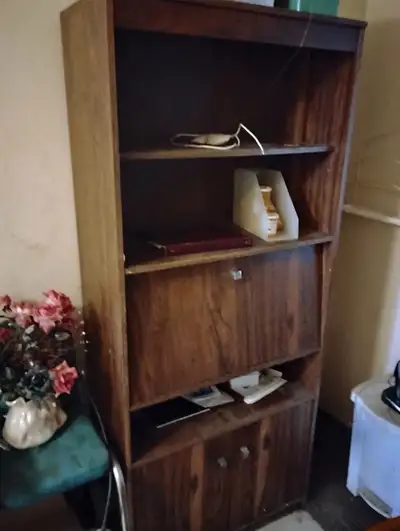 Old Cabinet With Shelves, View more