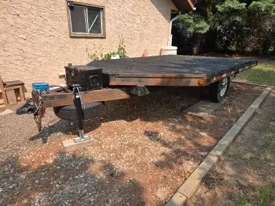 New plywood last November. New lights, jack and 2 5/16 ball hitch. Currently registered. Deck size 1...