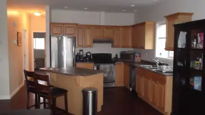 I have a fully furnished bedroom for rent. The rest of the house is shared. The Room is for a fullti...
