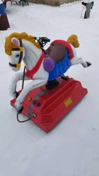 coin-operated kiddie pony, View more