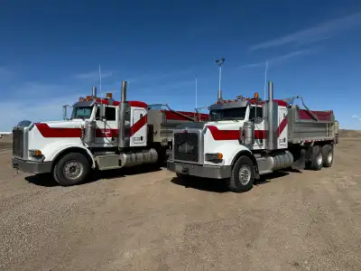 2013 Pete gravel trucks 
