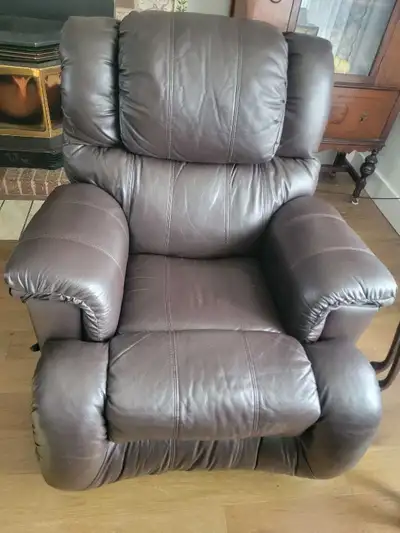 leather swivel mechanical easy chair, View more