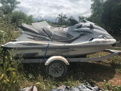 No motor No jet pump No electronics No trailer Not selling complete Seats are in nice shape Contact...