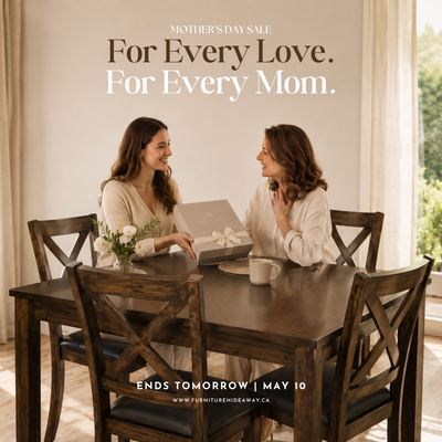 MOTHER’S DAY SALE|Sleeper Sofas, Bed Frames, Dining Sets & More, View more