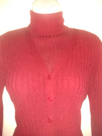 Reitmans Crimson Red Sweater Set!!!
