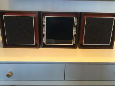 A rare offering. Sanyo 21FA-454 AM/FM Stereo Radio in good working, original condition. Offers input...