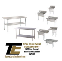 Equipement Restaurant Evier, Table Inox Stainless Sinks, Tables