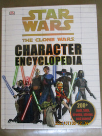Star Wars - Clone Wars Character Encyclopedia DK Hard Cover