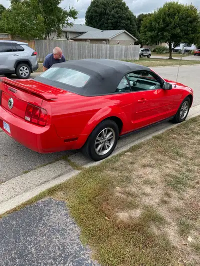 2005 Ford Mustang Convertible V6 220000kms Stored in heated garage during winter months Must be seen...