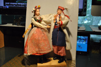 Vintage Handmade Polish Folk Art Wedding Couple