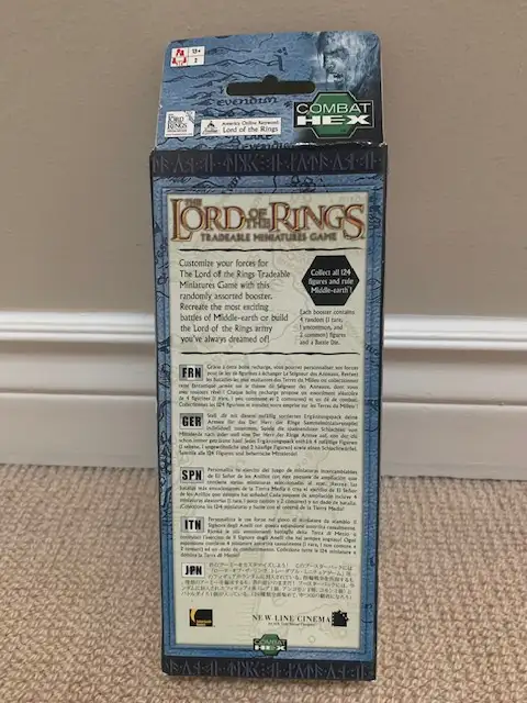 Lord of the Rings Miniatures Game - Booster Pack (New)63234604140545121