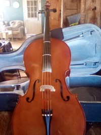 Cello 4/4 Menzel with original bow and case