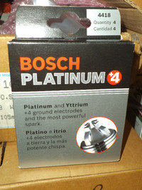 Bougie Bosch 4418 (boite de 4)  / Bosch 4418 Spark plug (4 pack)