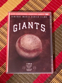 New York Giants Vintage World Series Films DVD 