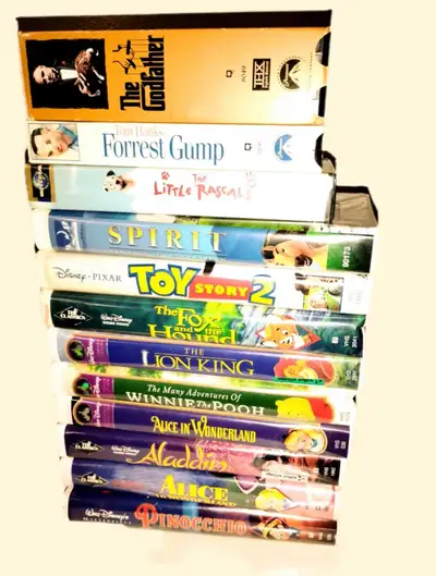 I'm offering a collection of used VHS movies, perfect for collectors or those looking to relive the...
