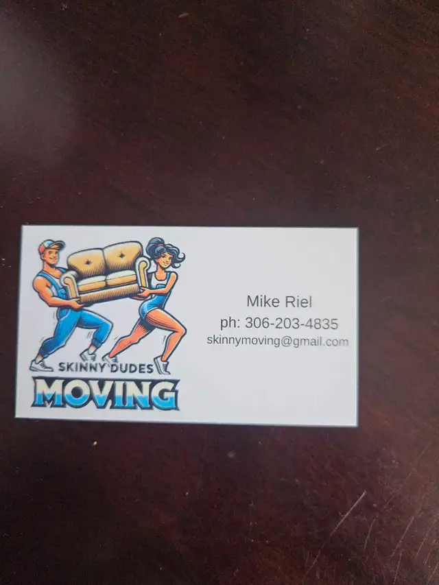 Skinny Dudes Moving, Saskatoon's Favourite Movers62864356026499122