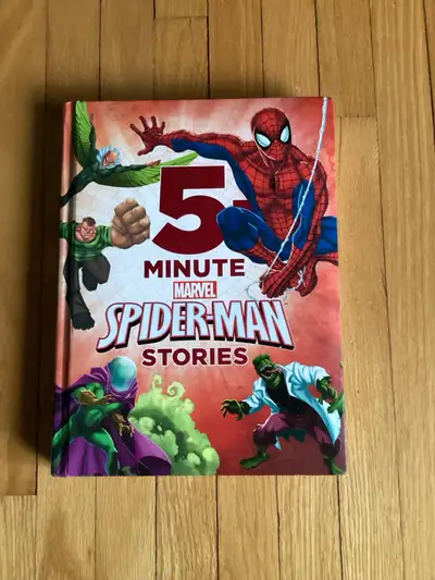 ✅5 Minute Spiderman Stories Book, View more