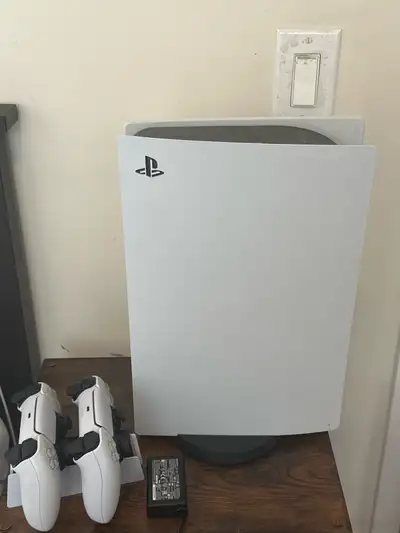 ps5 2 controllers and station dock final price, View more