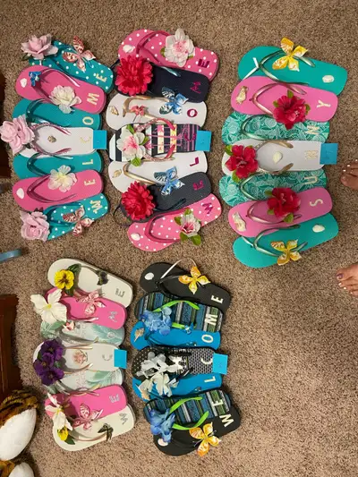 Welcome Sign Flip Flops, View more