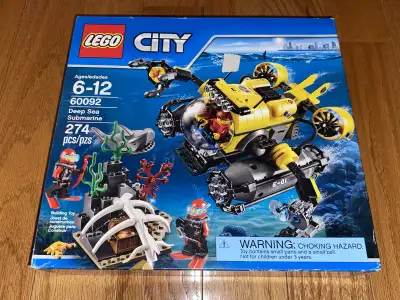 LEGO City: Deep Sea Submarine (60092) * New in Sealed Box, View more