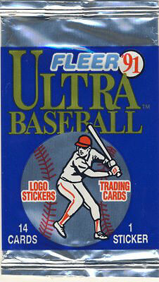 1991 FLEER ULTRA ... BASEBALL BOX + PACKS + 1992 ULTRA BOX ($40) in Arts & Collectibles in City of Halifax - Image 2
