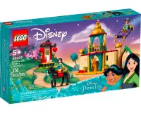 New LEGO Disney Jasmine and Mulan's Adventure 43208 50$