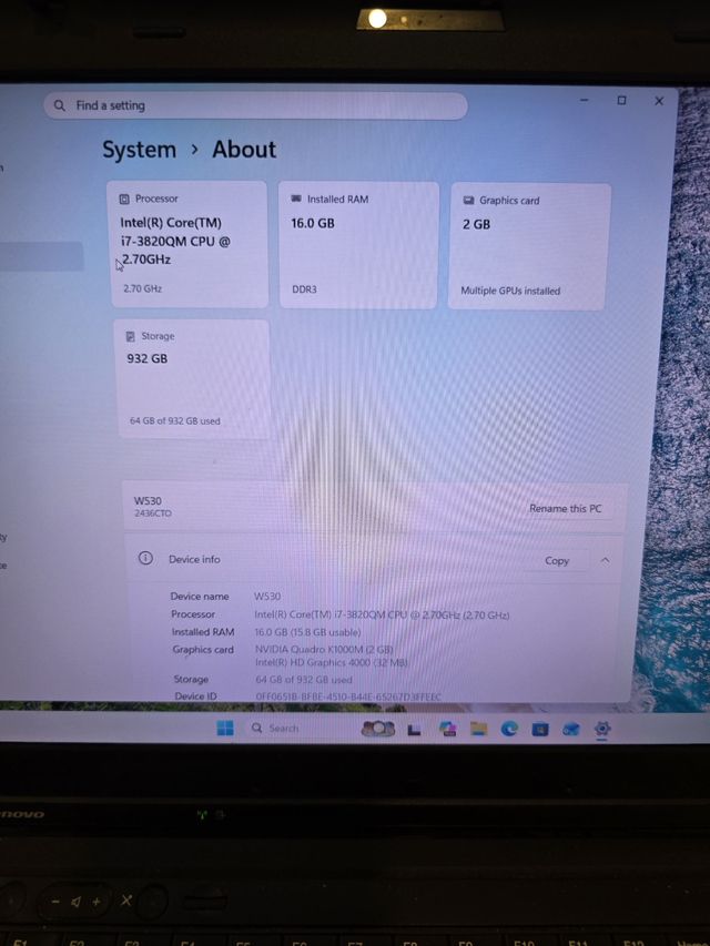 Lenovo ThinkPads, Docking station & Monitor + Drobo-FS | Laptops ...