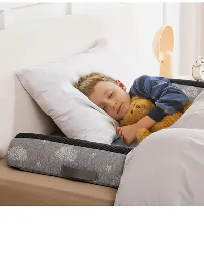 Safe Foam Bed Rail for Toddlers, Kids Seniors, washable cover, View more