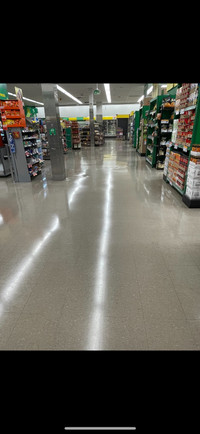  Grocery store floor cleaner needed