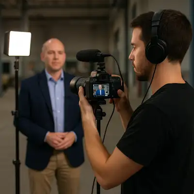 Seeking Mobile Podcast Videographer with Equipment for On-Site Client Recordings Description: I’m lo...