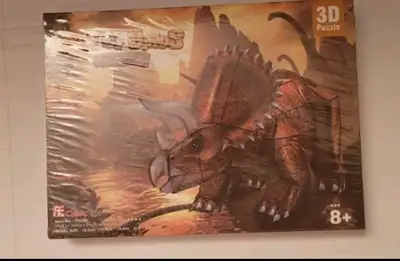 Age of Dinos Triceratops 3D puzzle (Cubicfun) New , View more