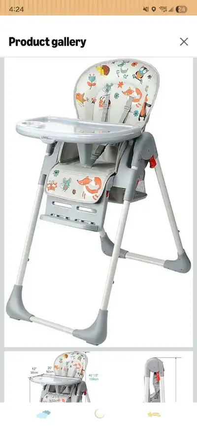 brand new highchair in box, View more