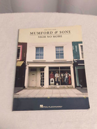 Mumford & Sons Sigh No More Sheet Music Book (Guitar, Piano)
