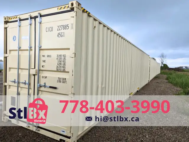 Huge Sale on a New 40ft High Cube Sea Can in Victoria! in Storage & Organization in Victoria - Image 5
