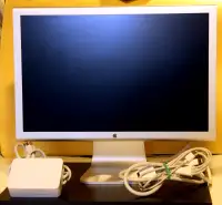 Apple Cinema Display HD With Power Supply.