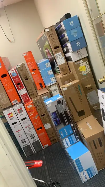 Description: Brand New TVs & Wall Mounts – Sealed Box – 90 Days Warranty! Buy any 55” or bigger TV a...