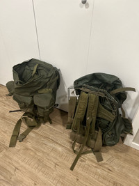 Army back packs