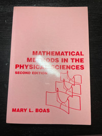 Mathematical Methods in the Physical Science