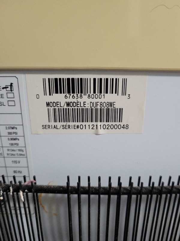 Danby Designer 8.2 Litre Upright Freezer Freezers London Kijiji