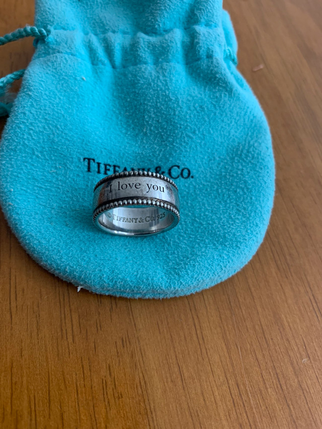 Tiffany and co I love you ring  in Jewellery & Watches in Cambridge - Image 2