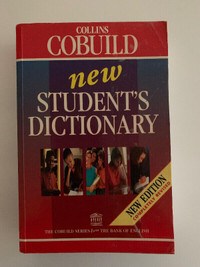 Dictionary : Collins Cobuild : New Edition Student's Dictionary