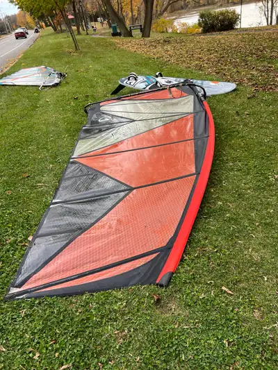 Quiver complet de voile de planche à voile Mâts et Boom également disponible sur demande Aerotech Sa...