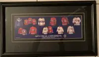 NHL Montreal Canadiens Red, White, & Blue Framed Jersey Picture