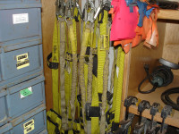 Safety harnessess Lanyards Safety vests