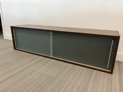 Overhead Cabinet With Glass Sliding Doors, View more