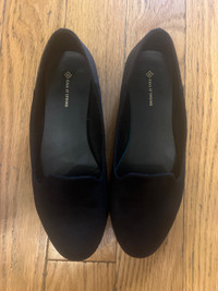 Black Suede Flats Call It Spring Shoes